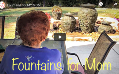 It’s a family affair to build this Fountain!