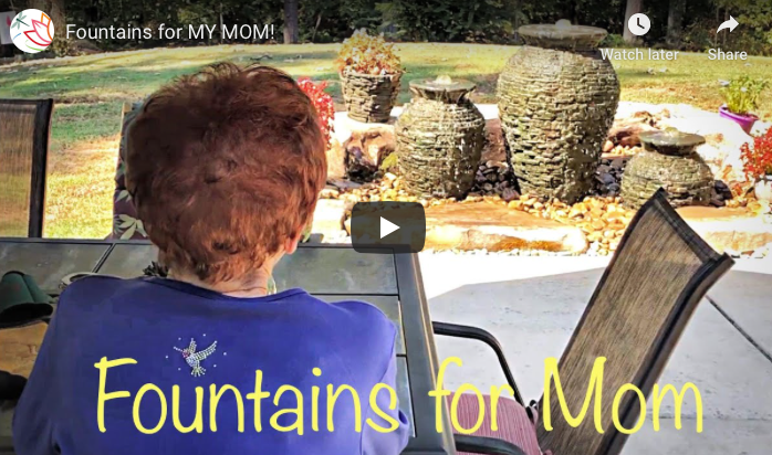 It’s a family affair to build this Fountain!